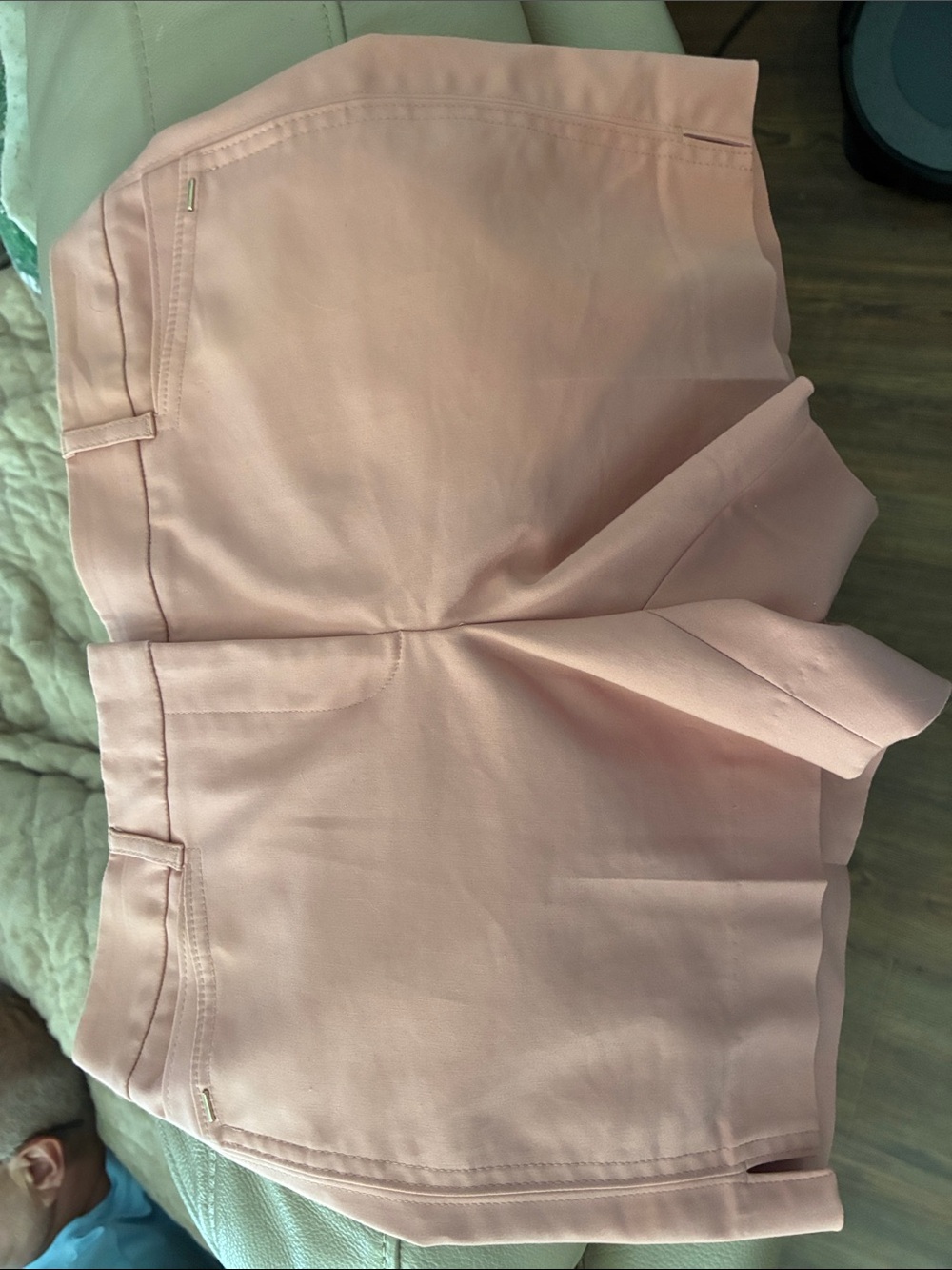 White House Black Market Blush Pink Bermuda Shorts